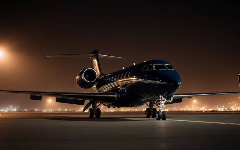 GLOBAL 7500, NIGHT